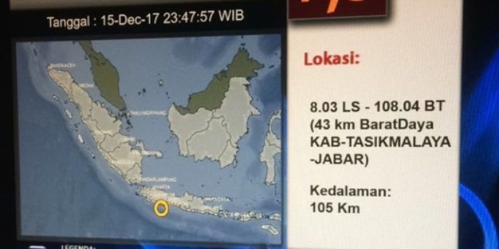 Gempa Tasikmalaya, BMKG Keluarkan Peringatan Dini Tsunami