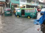 Dua Jam Diguyur Hujan, Kota Wisata Berastagi Banjir