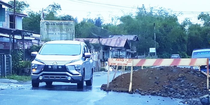 Mengancam Nyawa, Warga Kecam Proyek Saluran Air di Berastagi