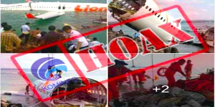 Pesawat Lion Air JT-610 Kecelakaan, Hoaks Berseliweran