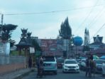 Arus Mudik Natal di Kota Wisata Berastagi Padat