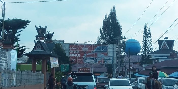 Arus Mudik Natal di Kota Wisata Berastagi Padat