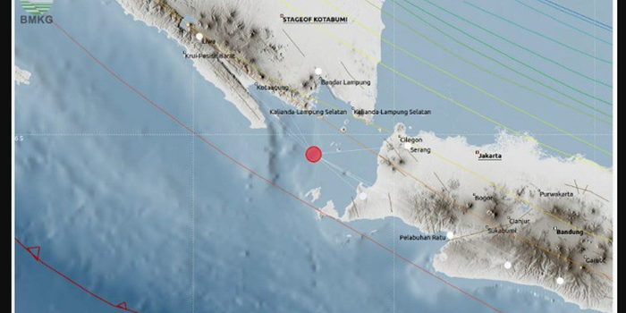 11 Lindu Guncang Selat Sunda, BMKG Tegaskan Tidak Potensi Tsunami