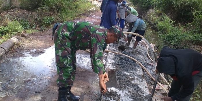 Eksistensi Babinsa Kodim Tulang Bawang