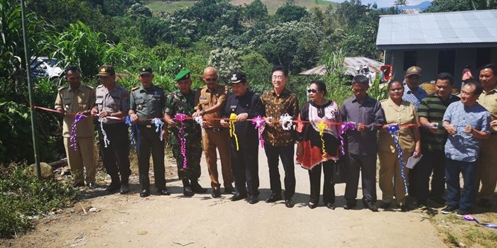 Bupati Karo Apresiasi PT WEP Perbaiki Jalan Sepanjang 8,2 Km