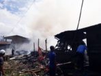 Simon “Teriak” 7 Unit Rumah Kontrakan Monika Ludes Terbakar