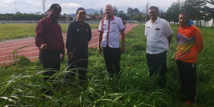 Pemkab Karo Bangun 4 Lapangan Olah Raga di Samura