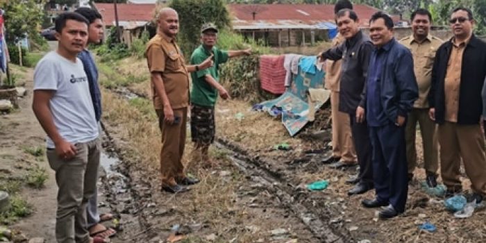 Respons Laporan, Terkelin Tinjau Gang 90 Katepul Kabanjahe