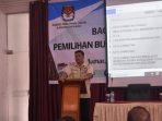 KPUD Karo Gelar Sosialisasi  Perubahan Jadwal Tahapan Pilbup 2020