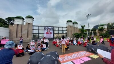 Aksi Peringatan Hari Perempuan Sedinia 8 Maret 2023. Foto istimewa.