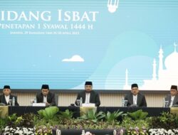 Penuhi Kriteria MABIMS, Pemerintah Tetapkan Hari Raya Idul Fitri Sabtu 22 April 2023