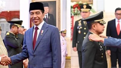 Reshuffle Kabinet, Presiden Jokowi Lantik Amran dan Agus