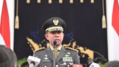 Jenderal TNI Agus Subiyanto dilantik sebagai Panglima TNI. Foto BPMI Setpres/Vico.