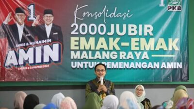 Dua Ribu Emak-emak Malang Raya Jadi Jubir AMIN