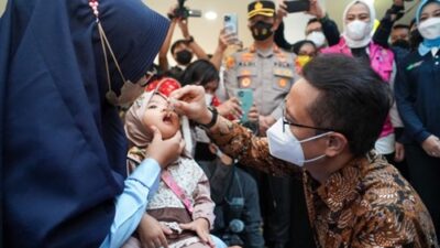 Cegah KLB, Imunisasi Polio Tambahan Digelar Mulai 15 Januari