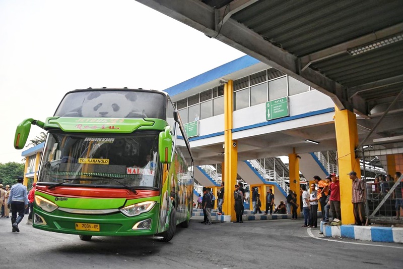 Penumpang angkutan umum pada mudik Lebaran 2024 mengalami kenaikan dibanding pada 2023. Foto Kementerian Perhubungan.