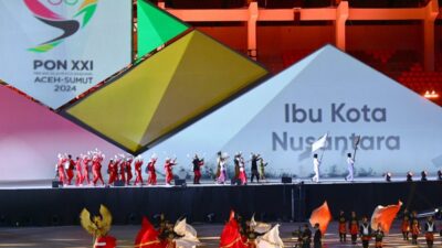 Pembukaan PON XXI Aceh Sumut 2024. Foto BPMI Setpres/Muchlis Jr.