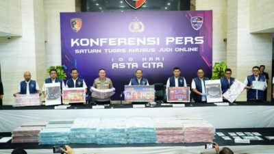 Polri Kembali Blokir Aset Situs Judol yang Diotaki Warga Cina Senilai Rp36,8 Miliar