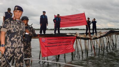 KKP Tegaskan Pemagaran Laut di Tangerang Tidak Memiliki Izin